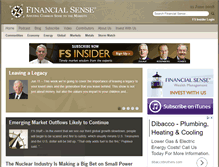 Tablet Screenshot of financialsense.com